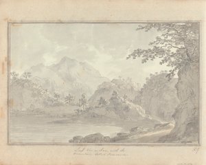 Tour en Écosse; Loch van-a-char, avec la montagne appelée Benvenue - Amos Green