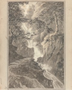 Vues en Angleterre, Écosse et Pays de Galles : Tour en Écosse ; La chute de Moness - Amos Green