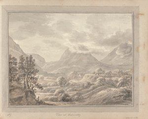 Vues en Angleterre, Écosse et Pays de Galles : Tour en Écosse ; Vue à Dalmally