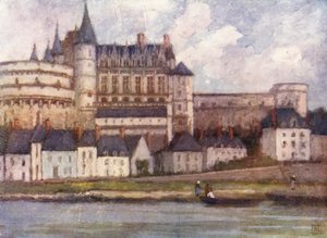 Amboise depuis la Loire - Amy B. Atkinson