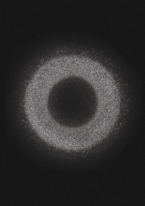 Anneau lumineux abstrait