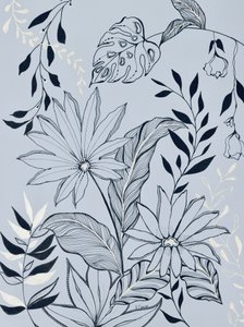 Une végétation tropicale sereine - Amy Tieman