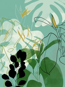 Ligne Boho2 Feuilles - Ana Rut Bre