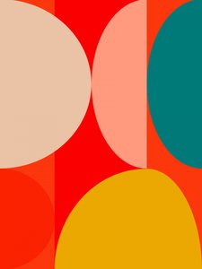 Pastel du milieu du siècle 13 - Ana Rut Bre