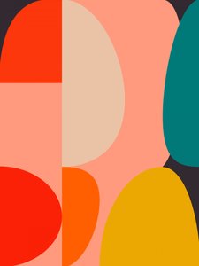 Pastel du milieu du siècle 14