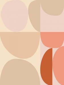 Pastel du milieu du siècle 16 - Ana Rut Bre