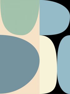 Pastel du milieu du siècle 17 - Ana Rut Bre