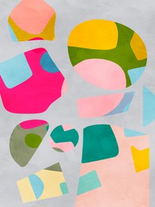 Découpe minimaliste et colorée - Ana Rut Bre