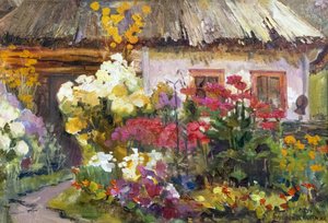 Un jardin de cottage haut en couleur - Anastasiia Grygorieva