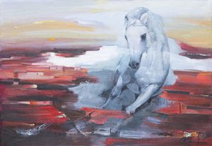 White Horse Red Energy - Anastasiia Grygorieva