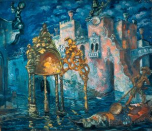 Décor de scène : Canal à Venise - Anatoli Arapow