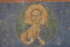 Christ Emmanuel, 12ème siècle - Ancient Russian frescos