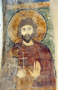 Saint Adrien - Ancient Russian frescos