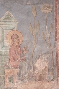 Sainte Anne priant, 12e siècle
