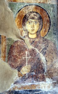 Sainte Natalia - Ancient Russian frescos