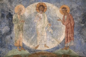 La Transfiguration de Jésus, 12ème siècle - Ancient Russian frescos