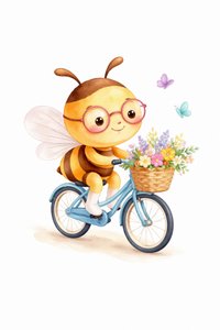 Balade à vélo sur le thème des abeilles - Anda Bieza