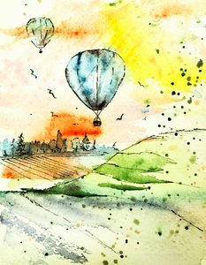 Vol en montgolfière à l