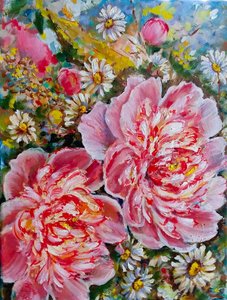 Un jardin de pivoines aux couleurs éclatantes