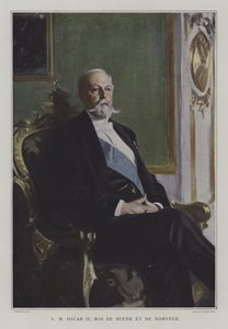 Oscar II, Roi de Suède et de Norvège - Anders Leonard (after) Zorn