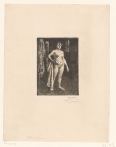 La Vénus de la Vilette - Anders Leonard Zorn (signed by artist)