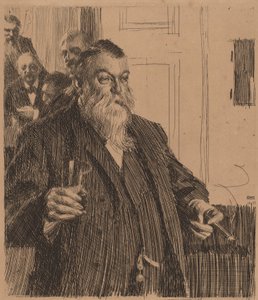 Un toast II, 1893 - Anders Leonard Zorn