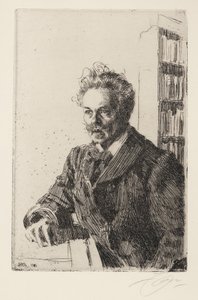 August Strindberg (1849-1912) - Anders Leonard Zorn