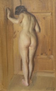 Kuvadorren (La Porte de la Chambre) - Anders Leonard Zorn