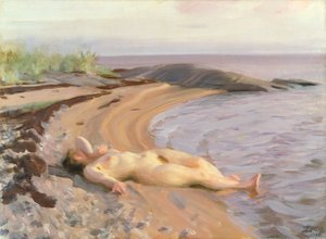 Sur la plage