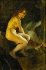 Sur le lit - Anders Leonard Zorn