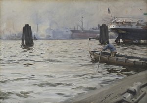 Port de Hambourg, 1891 - Anders Leonard Zorn