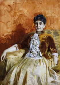 Portrait de Lisen Lamm, 1885 - Anders Leonard Zorn