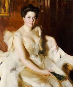Portrait de Mme de Ver Warner - Anders Leonard Zorn