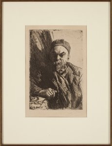 Portrait du poète Paul Verlaine 1844-1896, 1895 - Anders Leonard Zorn