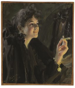 La fille à la cigarette