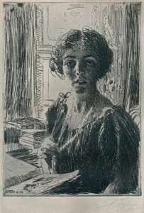 La princesse héritière Marguerite de Suède, 1914 - Anders Leonard Zorn