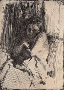 Le Modèle, 1880-1906 - Anders Leonard Zorn