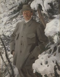 Le peintre Bruno Liljefors, 1906 - Anders Leonard Zorn