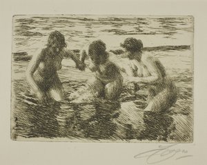 À contre-courant - Anders Leonard Zorn