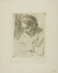 En prière - Anders Leonard Zorn