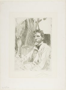 August Saint Gaudens I - Anders Leonard Zorn