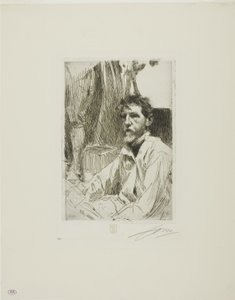 August Saint Gaudens I - Anders Leonard Zorn