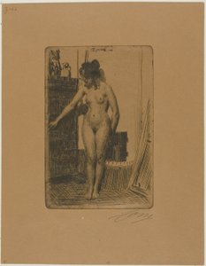 Devant le Poêle - Anders Leonard Zorn