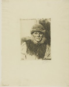 Paysanne dalécarlienne (Lavards Anders) - Anders Leonard Zorn