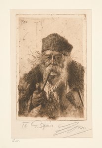 Bourreau de Siebenburger (Gitan hongrois) - Anders Leonard Zorn