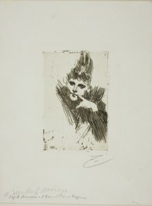 Gerda Grönberg I - Anders Leonard Zorn