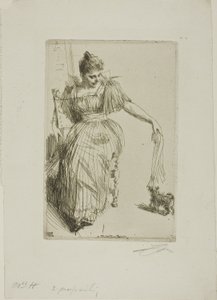Gerda Hagborg II - Anders Leonard Zorn