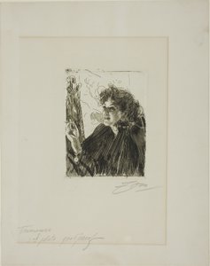 Fille avec une cigarette II