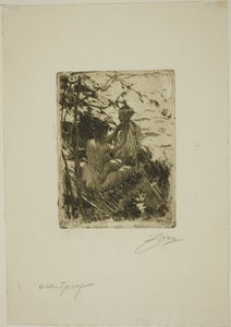 En plein air - Anders Leonard Zorn
