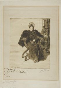 Isabella Gardener - Anders Leonard Zorn